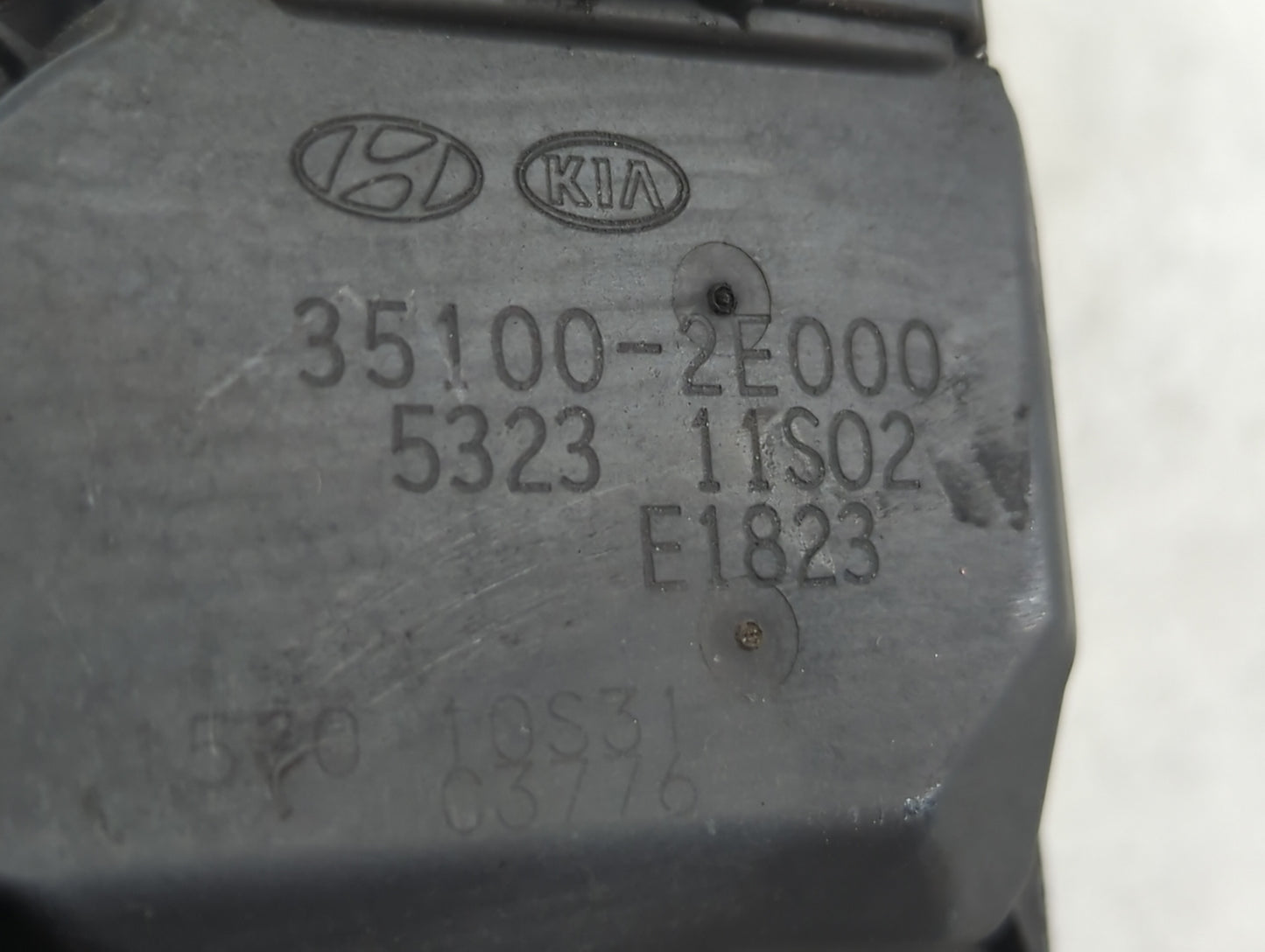 2011-2020 Hyundai Elantra Throttle Body P/N:E1823 5323 11S02 Fits Fits 2011 2012 2013 2014 2015 2016 2017 2018 2019 2020 202