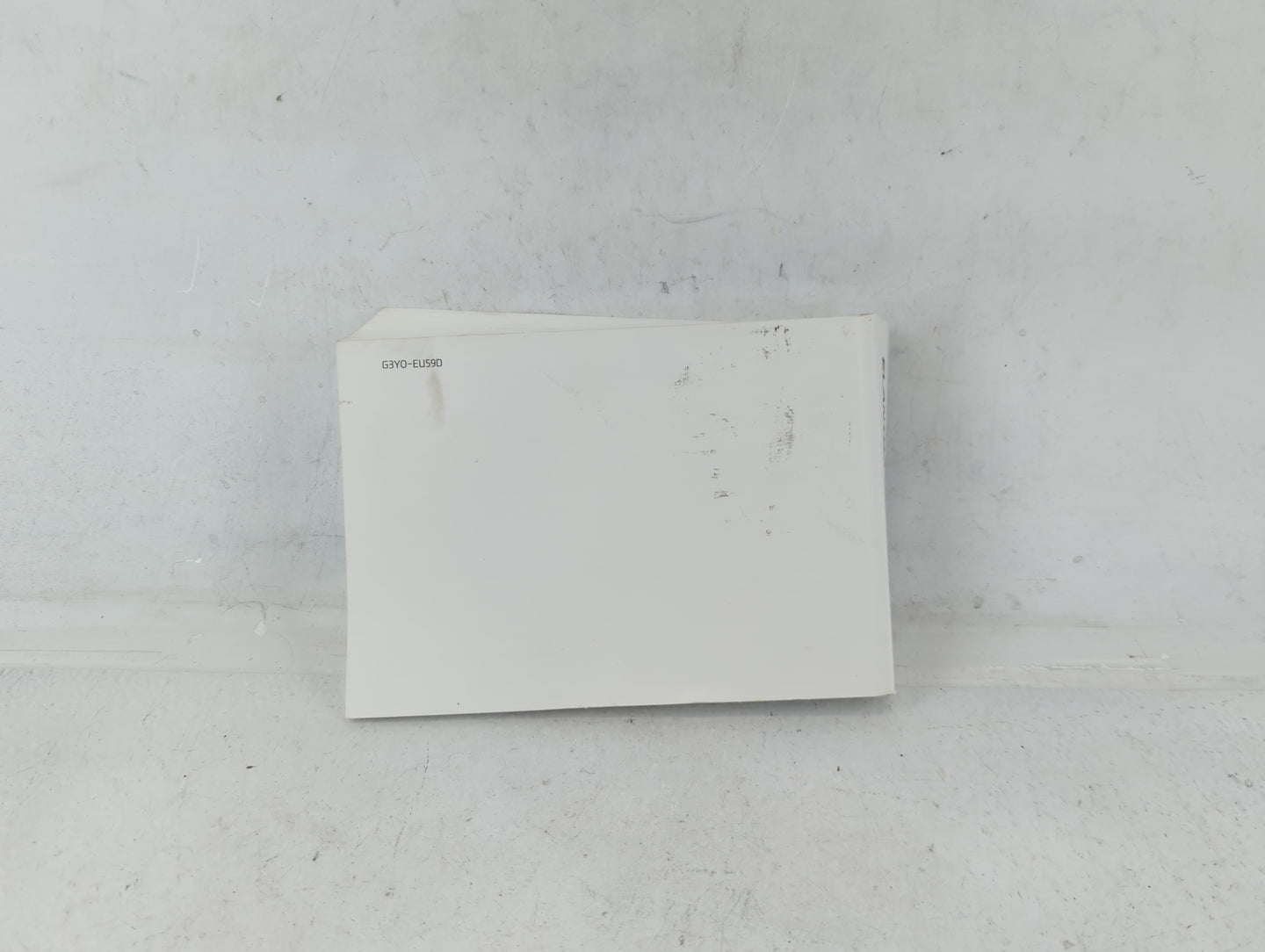 2016 Hyundai Elantra Owners Manual Book Guide P/N:G3Y0-EU59D OEM Used Auto Parts - Oemusedautoparts1.com