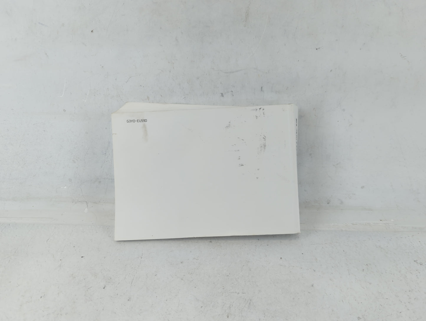 2016 Hyundai Elantra Owners Manual Book Guide P/N:G3Y0-EU59D OEM Used Auto Parts - Oemusedautoparts1.com