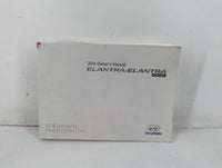 2016 Hyundai Elantra Owners Manual Book Guide P/N:G3X0-EU54C OEM Used Auto Parts - Oemusedautoparts1.com
