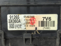 2014-2016 Hyundai Elantra Fusebox Fuse Box Panel Relay Module P/N:912653X060A Fits Fits 2014 2015 2016 OEM Used Auto Parts -