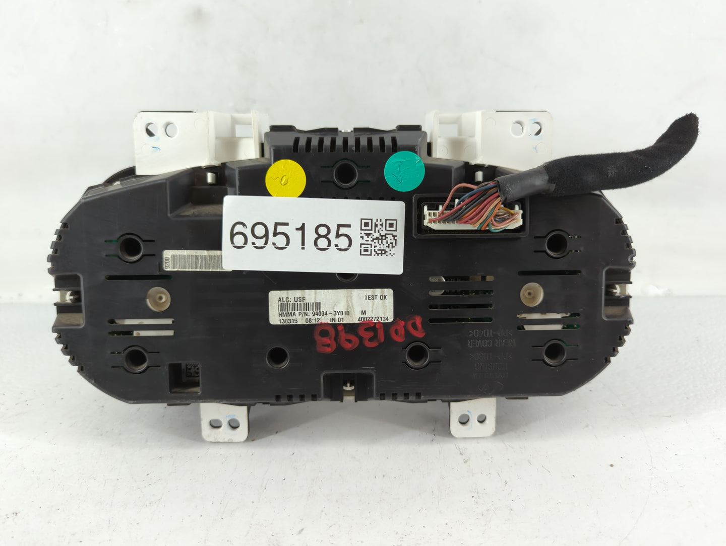 2014-2016 Hyundai Elantra Instrument Cluster Speedometer Gauges P/N:4002272134 94004-3Y010 Fits Fits 2014 2015 2016 OEM Used