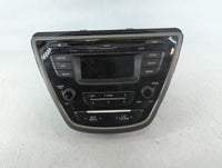 2014-2016 Hyundai Elantra Am Fm Cd Player Radio Receiver 707496 - Oemusedautoparts1.com