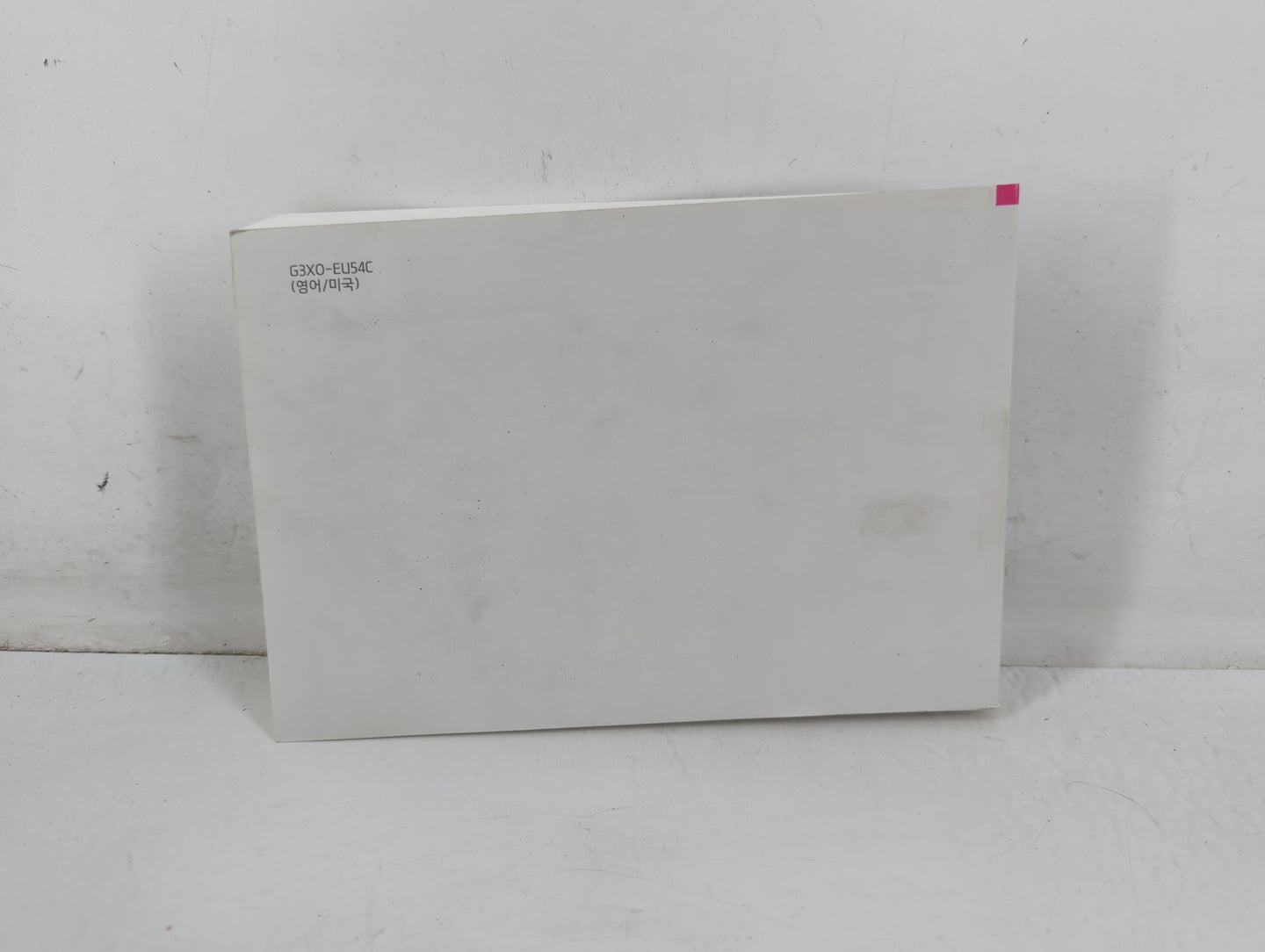 2016 Hyundai Elantra Owners Manual Book Guide P/N:G3X0-EU54C OEM Used Auto Parts - Oemusedautoparts1.com