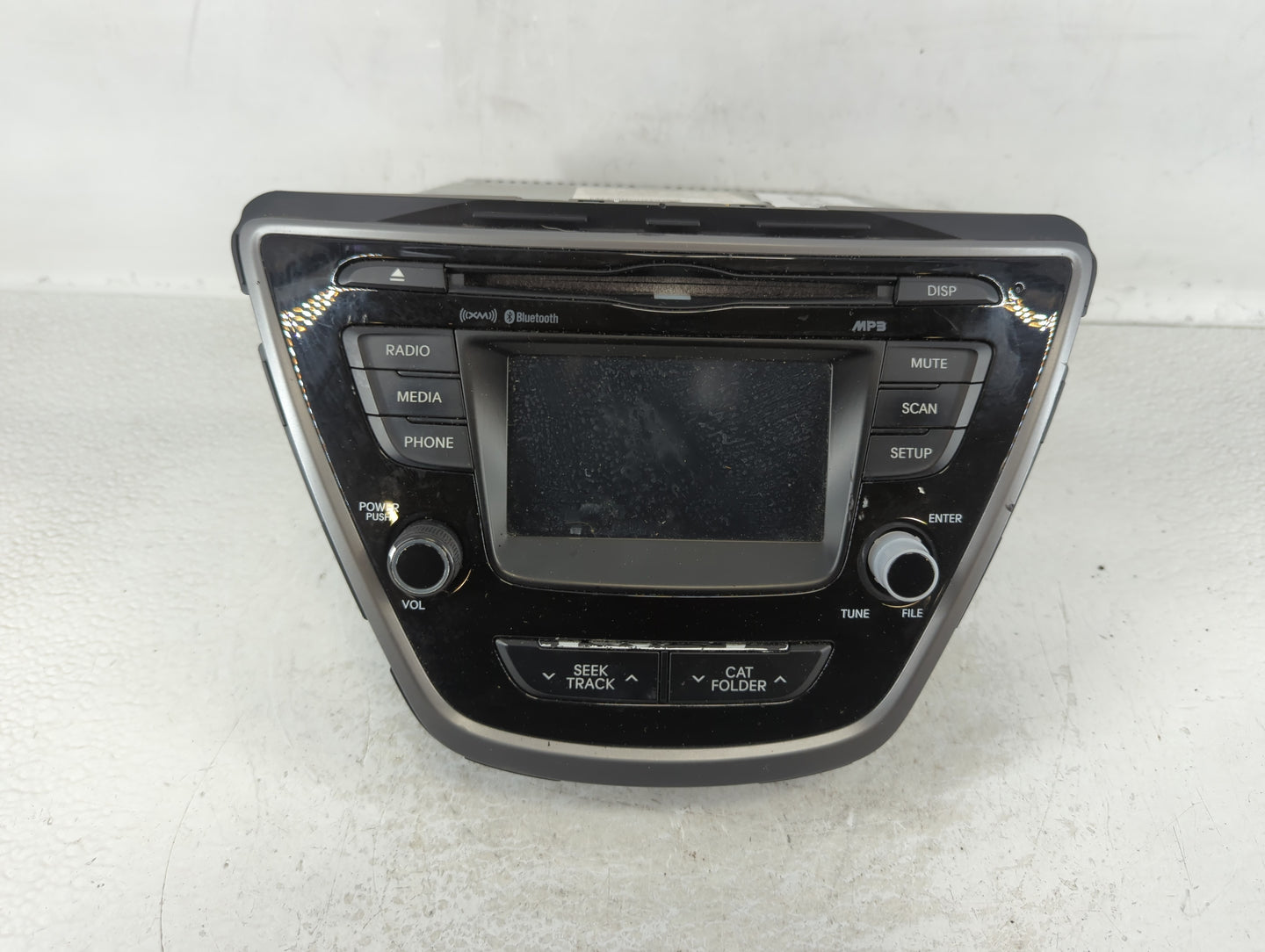 2014-2016 Hyundai Elantra Am Fm Cd Player Radio Receiver - Oemusedautoparts1.com