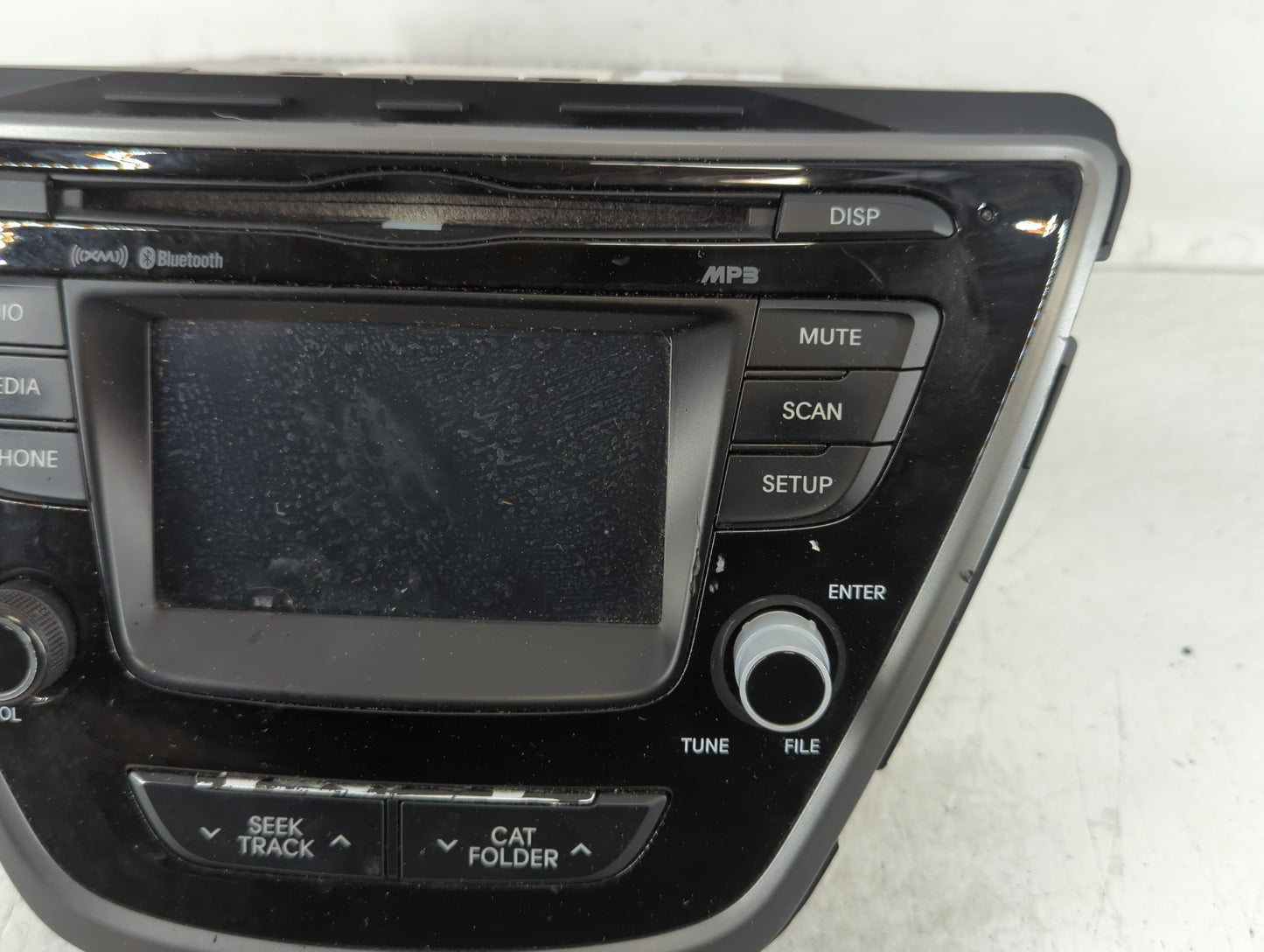 2014-2016 Hyundai Elantra Am Fm Cd Player Radio Receiver - Oemusedautoparts1.com