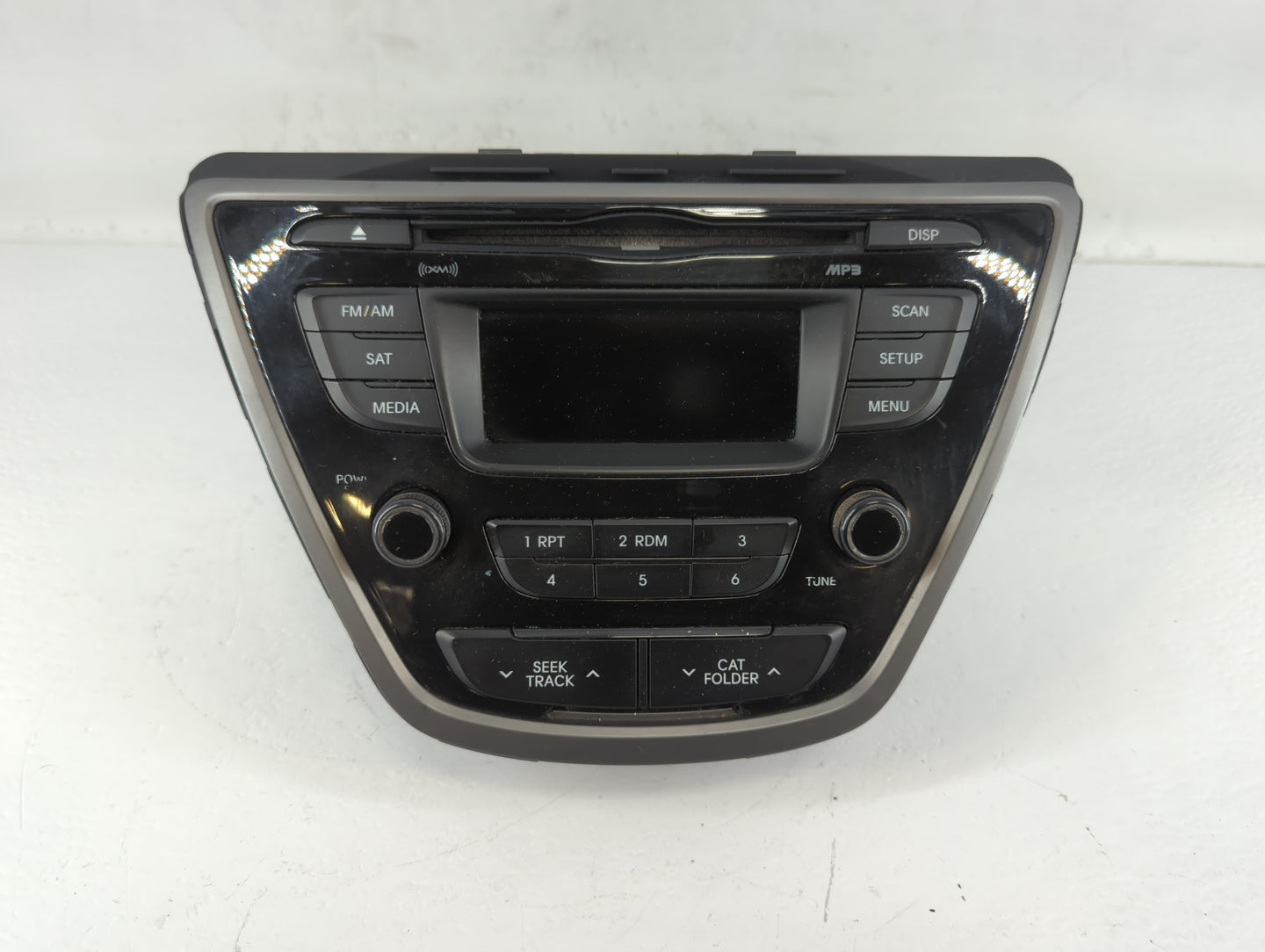 2014-2016 Hyundai Elantra Radio AM FM Cd Player Receiver Replacement P/N:96170-3X156GU Fits Fits 2014 2015 2016 OEM Used Aut