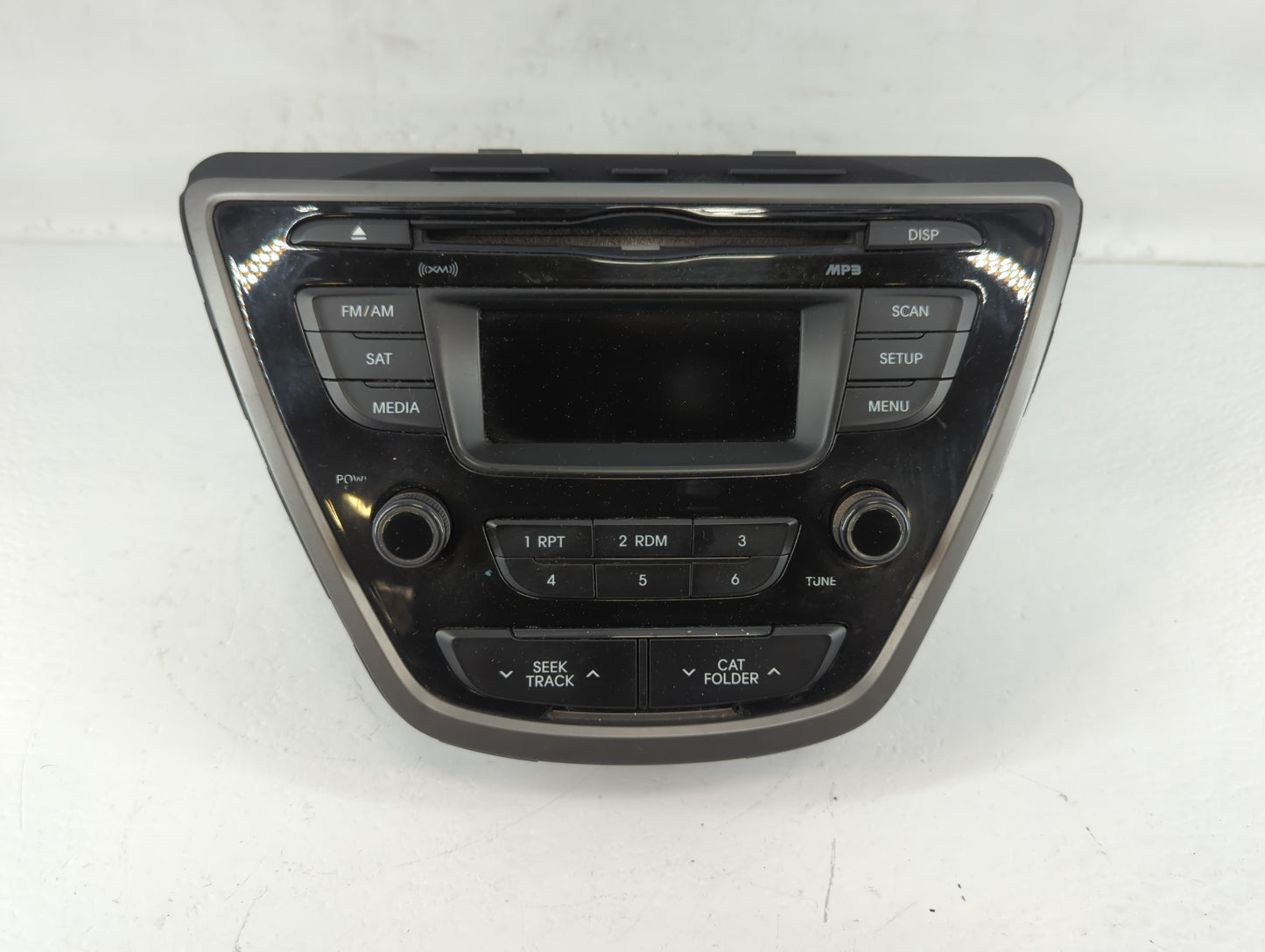 2014-2016 Hyundai Elantra Radio AM FM Cd Player Receiver Replacement P/N:96170-3X156GU Fits Fits 2014 2015 2016 OEM Used Aut