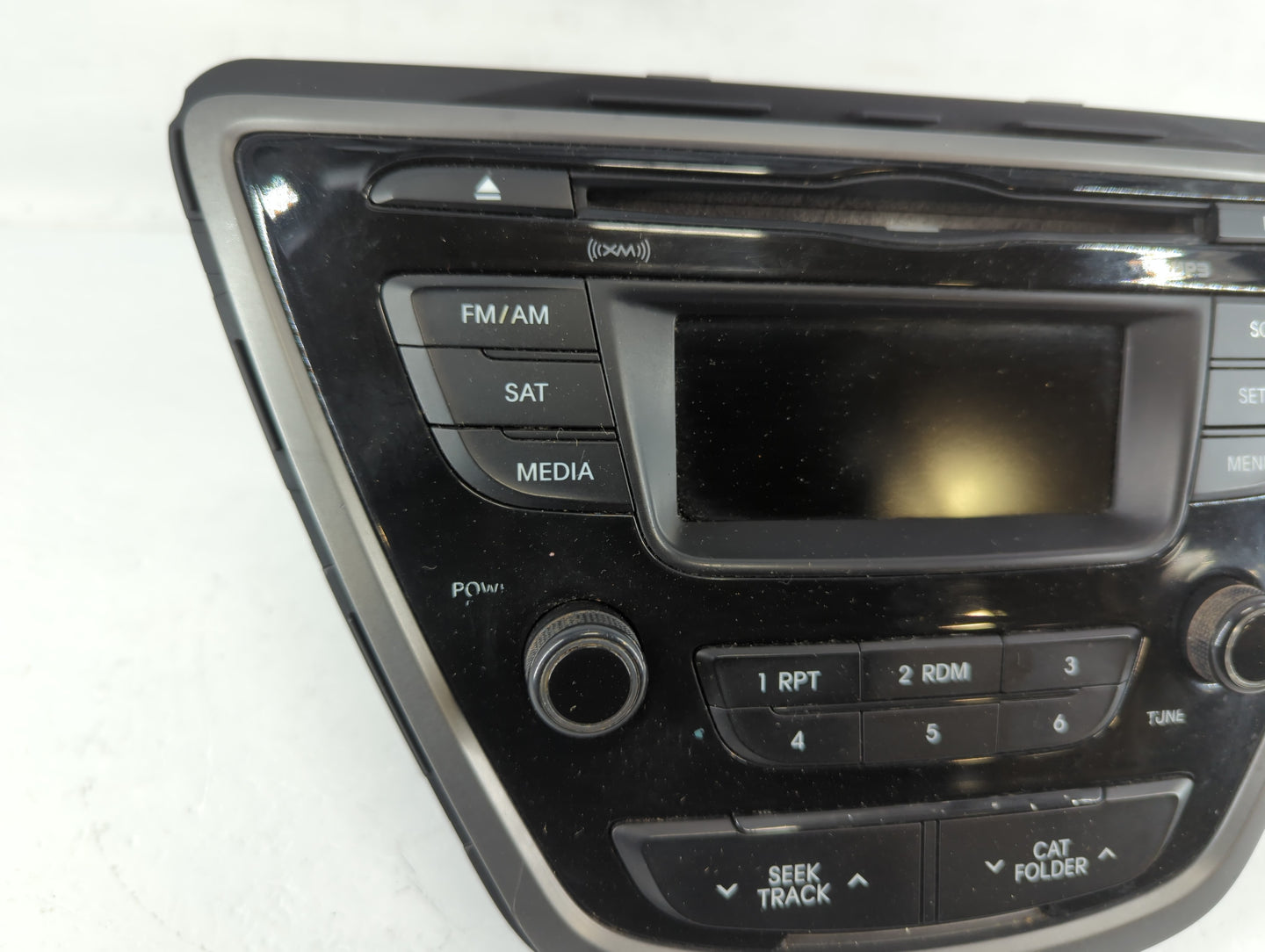 2014-2016 Hyundai Elantra Radio AM FM Cd Player Receiver Replacement P/N:96170-3X156GU Fits Fits 2014 2015 2016 OEM Used Aut