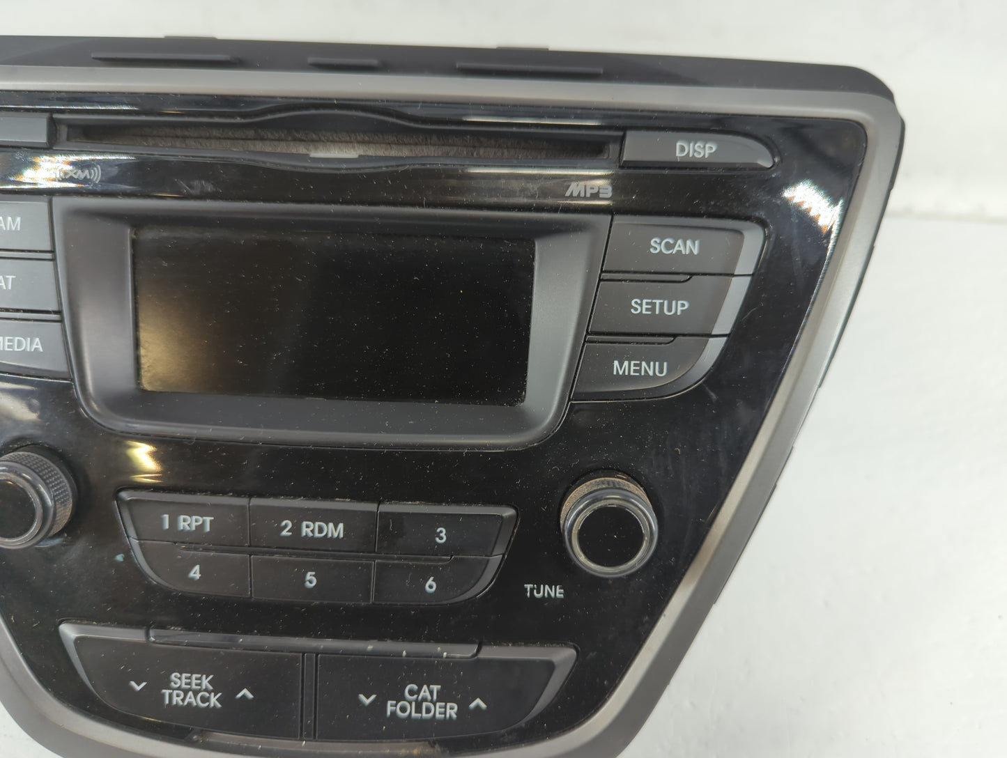 2014-2016 Hyundai Elantra Radio AM FM Cd Player Receiver Replacement P/N:96170-3X156GU Fits Fits 2014 2015 2016 OEM Used Aut