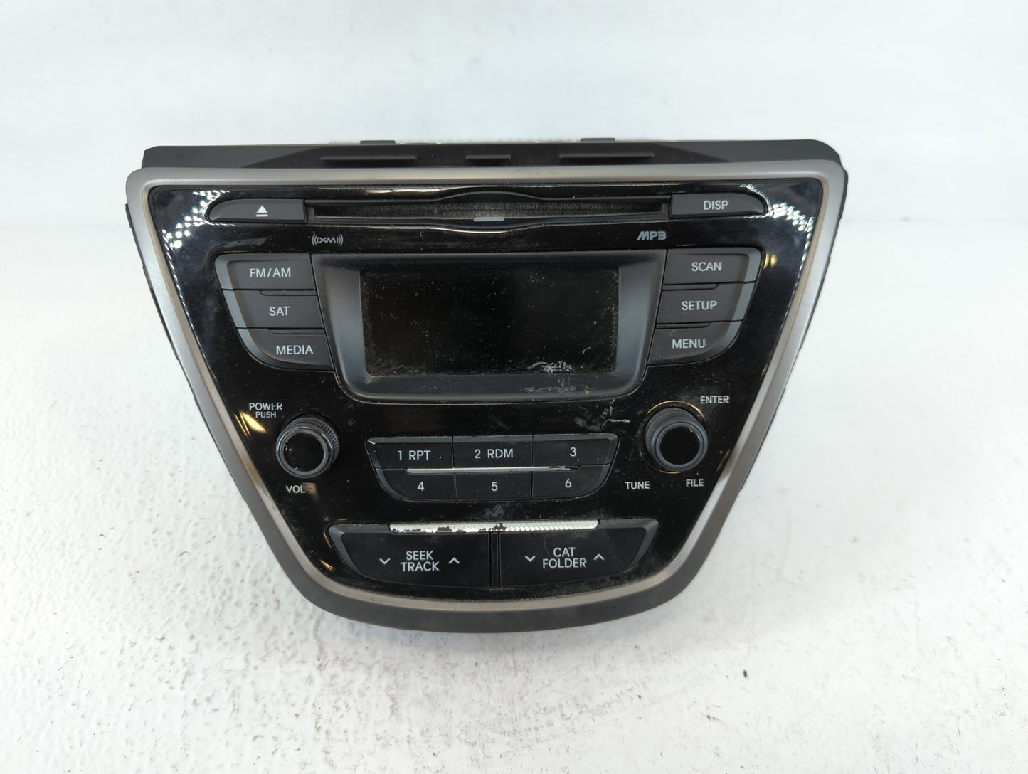 2014-2016 Hyundai Elantra Radio AM FM Cd Player Receiver Replacement P/N:96170-3X156GU Fits Fits 2014 2015 2016 OEM Used Aut