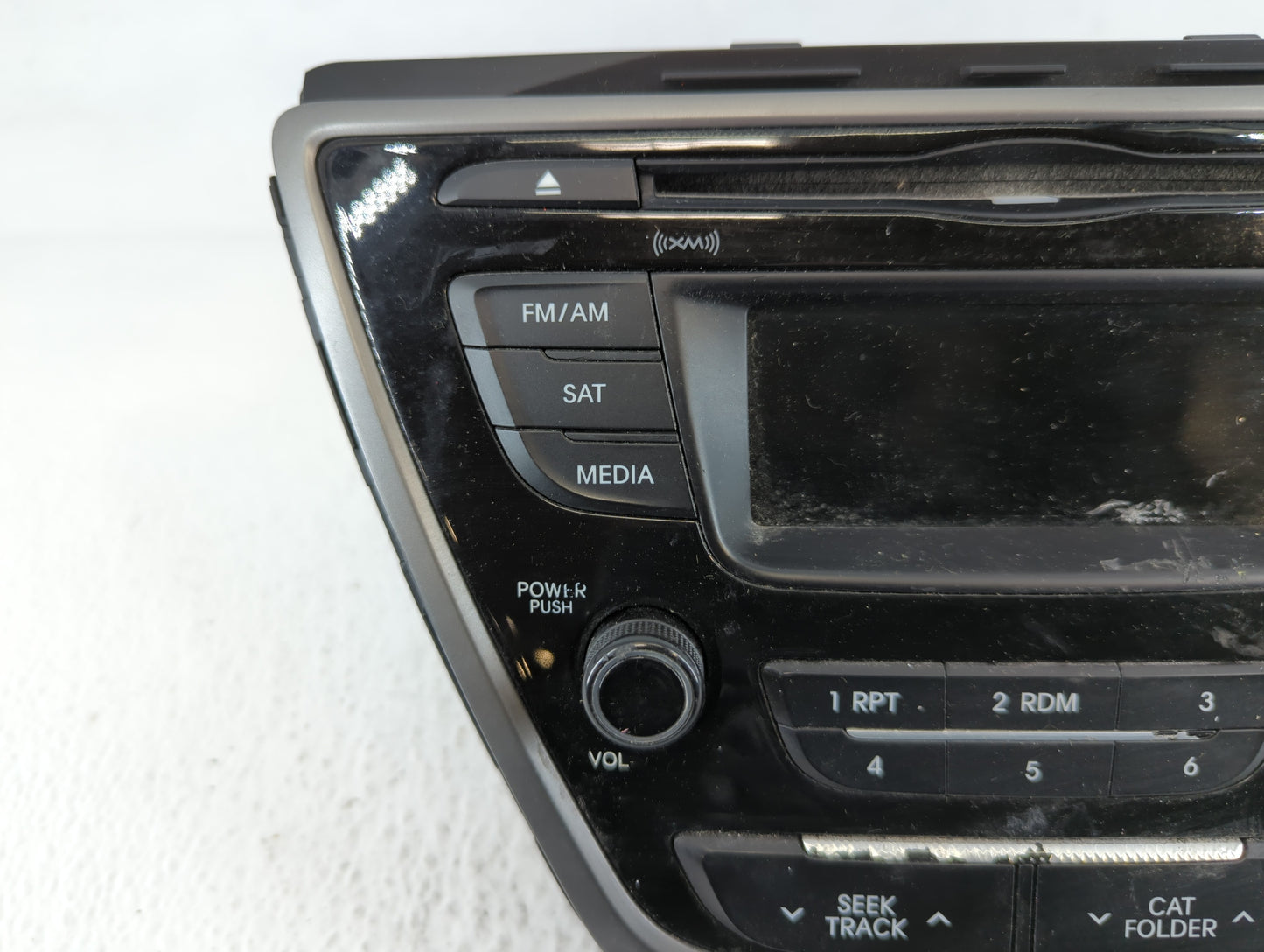 2014-2016 Hyundai Elantra Radio AM FM Cd Player Receiver Replacement P/N:96170-3X156GU Fits Fits 2014 2015 2016 OEM Used Aut
