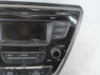 2014-2016 Hyundai Elantra Radio AM FM Cd Player Receiver Replacement P/N:96170-3X156GU Fits Fits 2014 2015 2016 OEM Used Aut