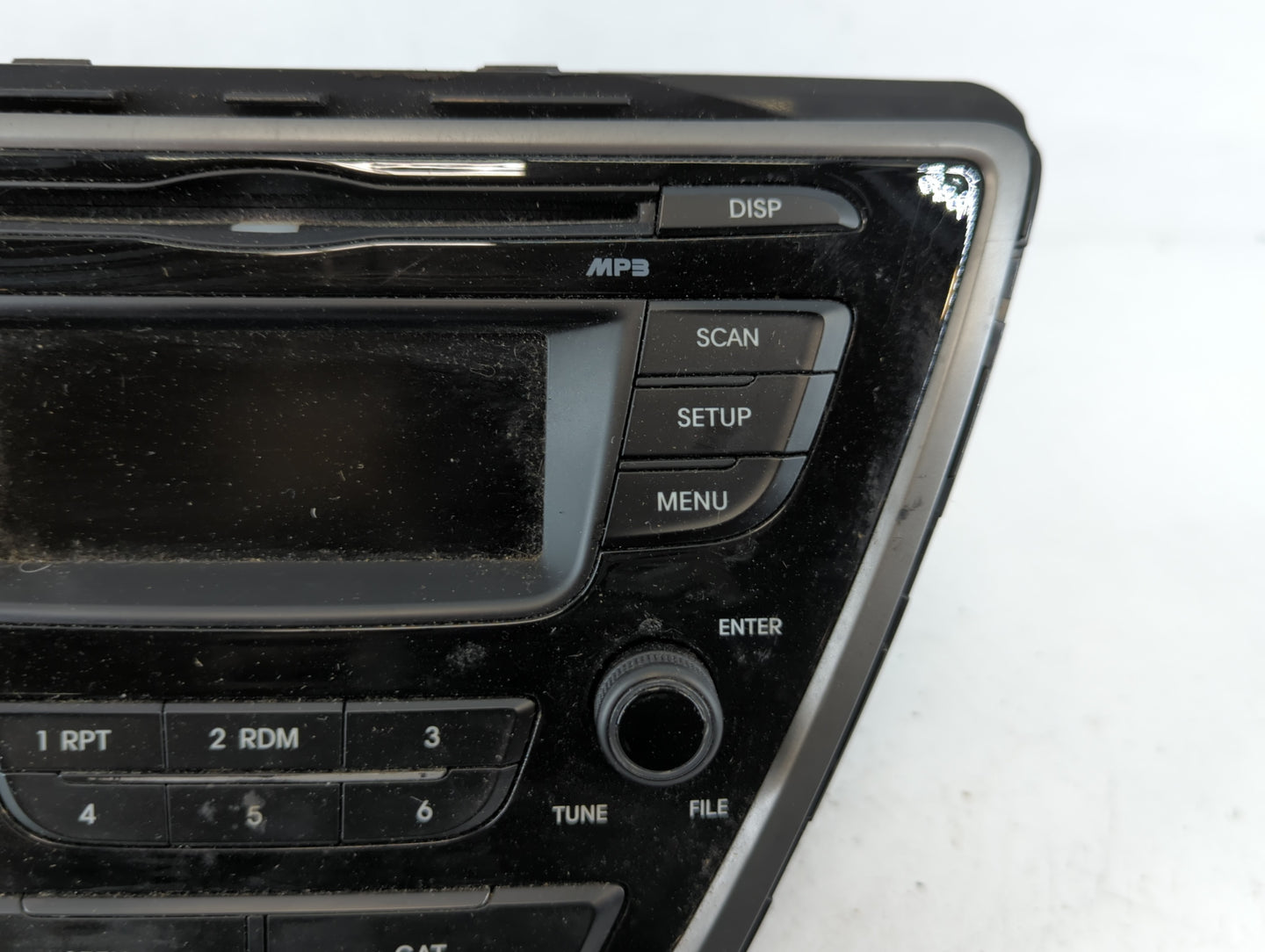 2014-2016 Hyundai Elantra Radio AM FM Cd Player Receiver Replacement P/N:96170-3X156GU Fits Fits 2014 2015 2016 OEM Used Aut