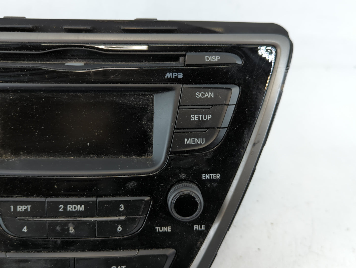 2014-2016 Hyundai Elantra Radio AM FM Cd Player Receiver Replacement P/N:96170-3X156GU Fits Fits 2014 2015 2016 OEM Used Aut