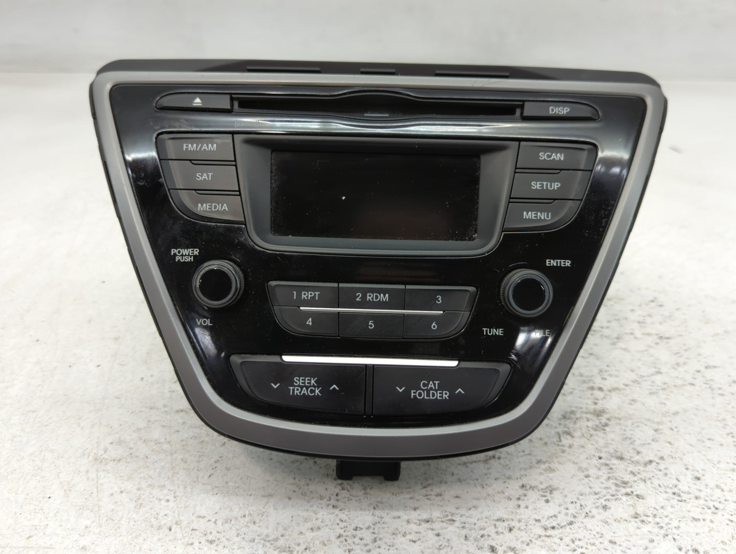 2014-2016 Hyundai Elantra Am Fm Cd Player Radio Receiver - Oemusedautoparts1.com
