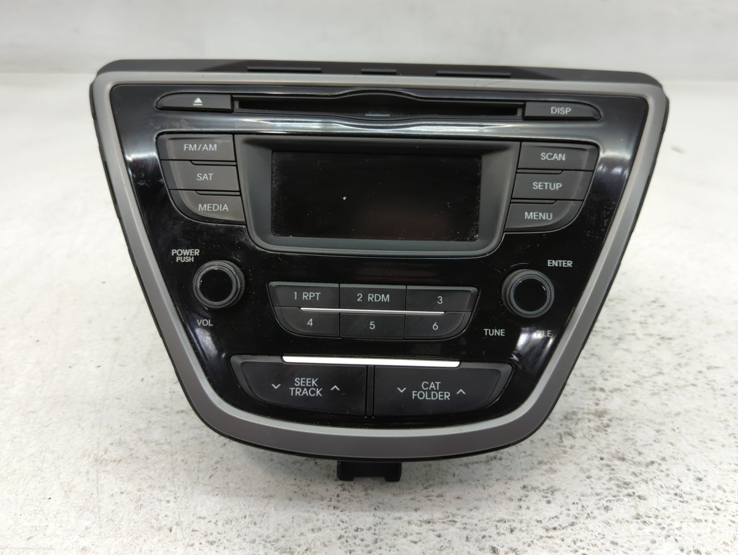 2014-2016 Hyundai Elantra Am Fm Cd Player Radio Receiver - Oemusedautoparts1.com