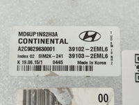 2014-2016 Hyundai Elantra PCM Engine Control Computer ECU ECM PCU OEM P/N:39102-2EML6 Fits Fits 2014 2015 2016 OEM Used Auto