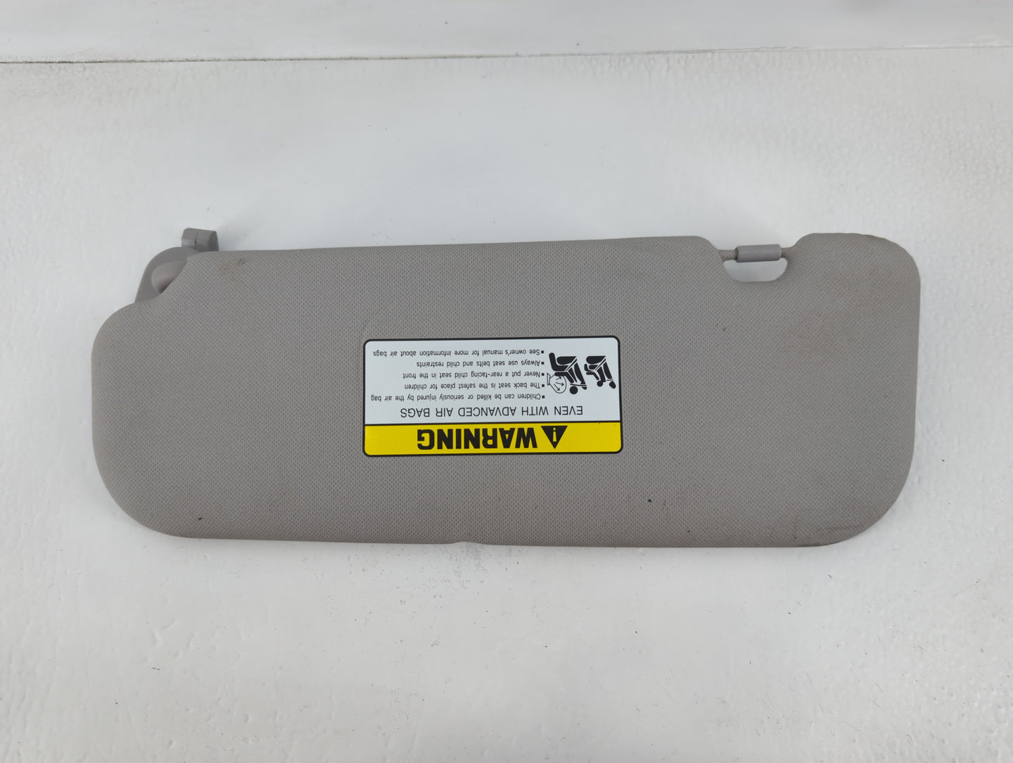 2014-2016 Hyundai Elantra Sun Visor Shade Replacement Passenger Right Mirror Fits Fits 2014 2015 2016 OEM Used Auto Parts - 