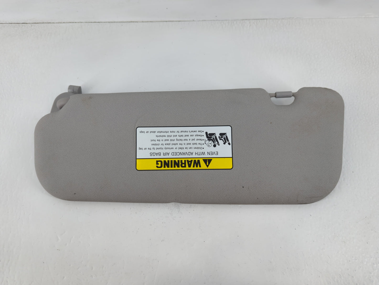 2014-2016 Hyundai Elantra Sun Visor Shade Replacement Passenger Right Mirror Fits Fits 2014 2015 2016 OEM Used Auto Parts - 