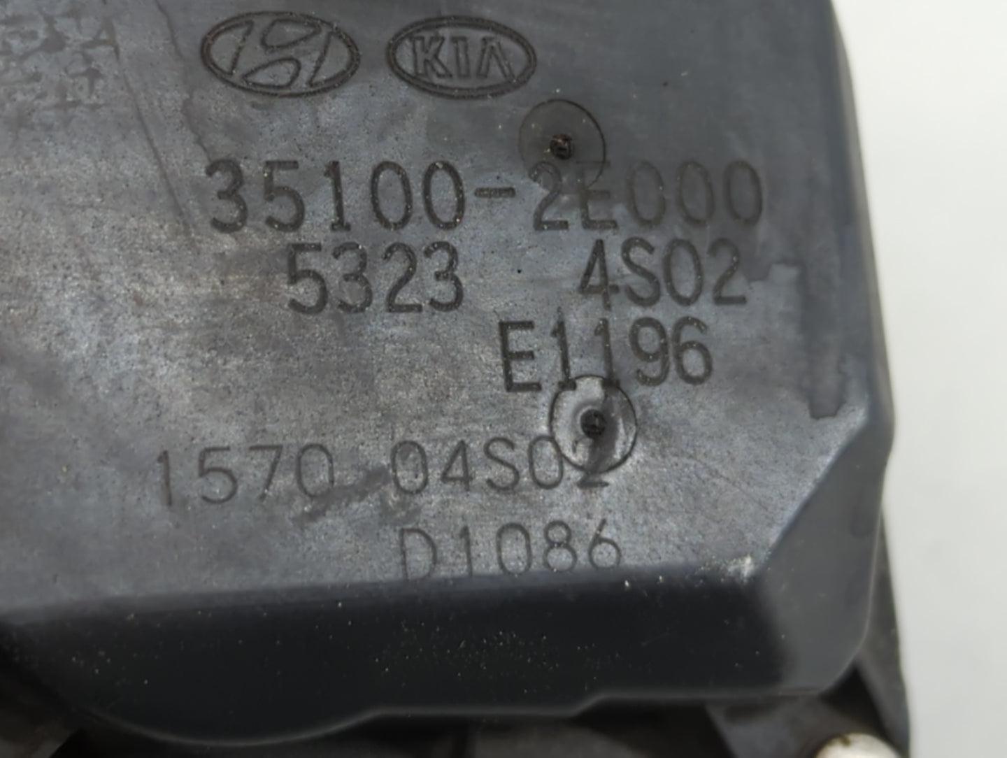 2011-2020 Hyundai Elantra Throttle Body P/N:35100-2E000 Fits Fits 2011 2012 2013 2014 2015 2016 2017 2018 2019 2020 2021 OEM