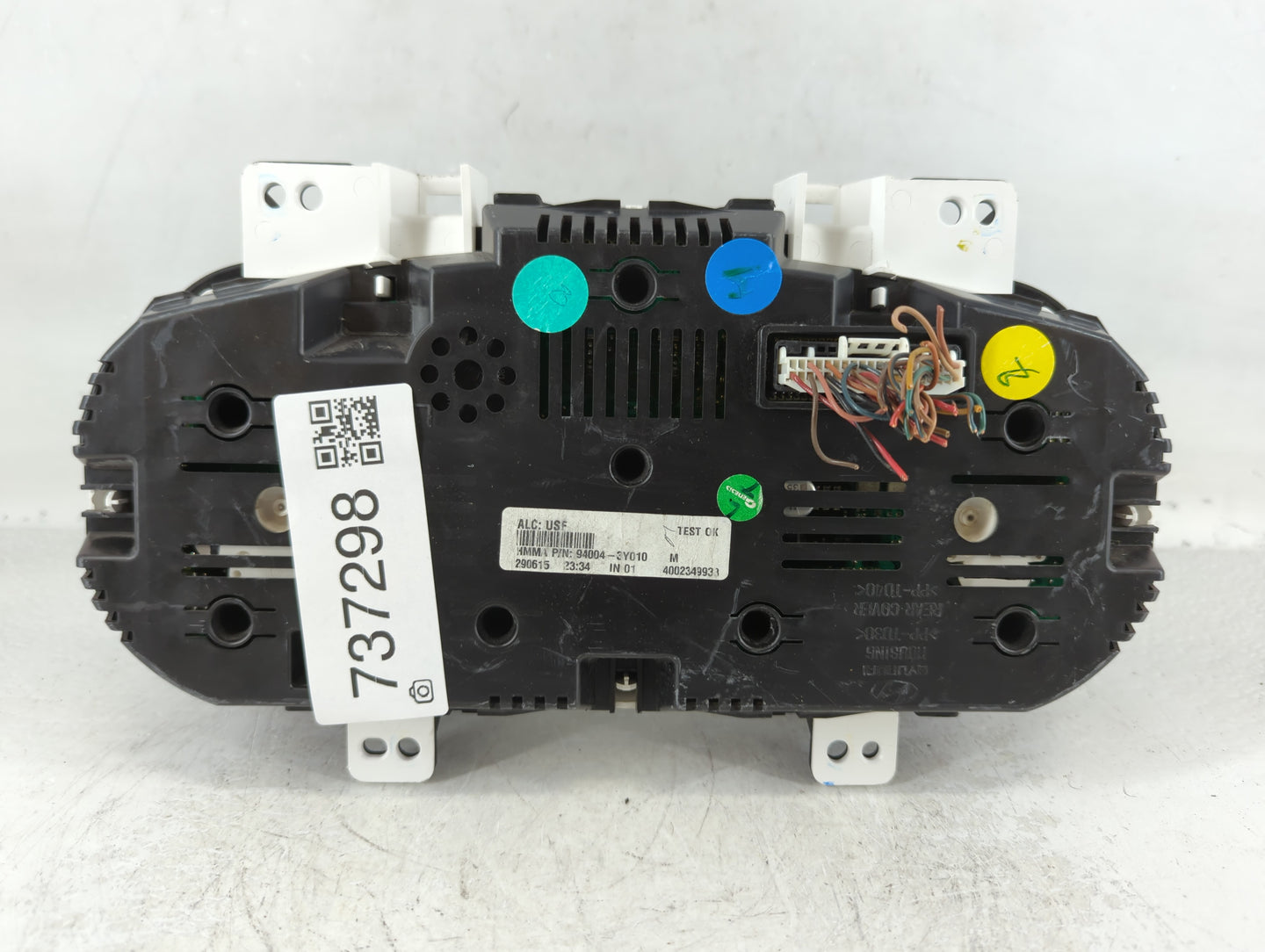 2016-2017 Hyundai Elantra Instrument Cluster Speedometer Gauges P/N:94004-3Y010 Fits Fits 2016 2017 OEM Used Auto Parts - Oe
