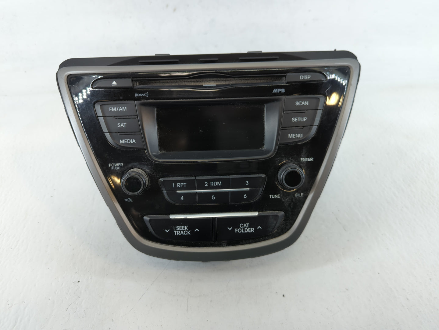 2014-2016 Hyundai Elantra Radio AM FM Cd Player Receiver Replacement P/N:96170-3X156GU Fits Fits 2014 2015 2016 OEM Used Aut