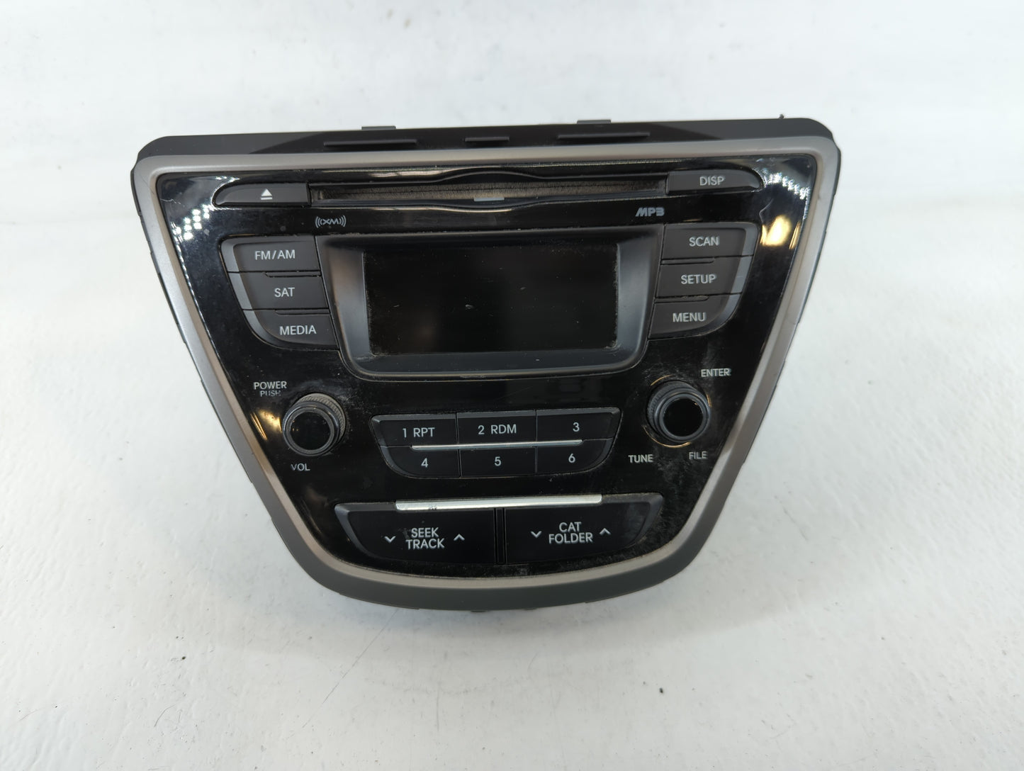 2014-2016 Hyundai Elantra Radio AM FM Cd Player Receiver Replacement P/N:96170-3X156GU Fits Fits 2014 2015 2016 OEM Used Aut