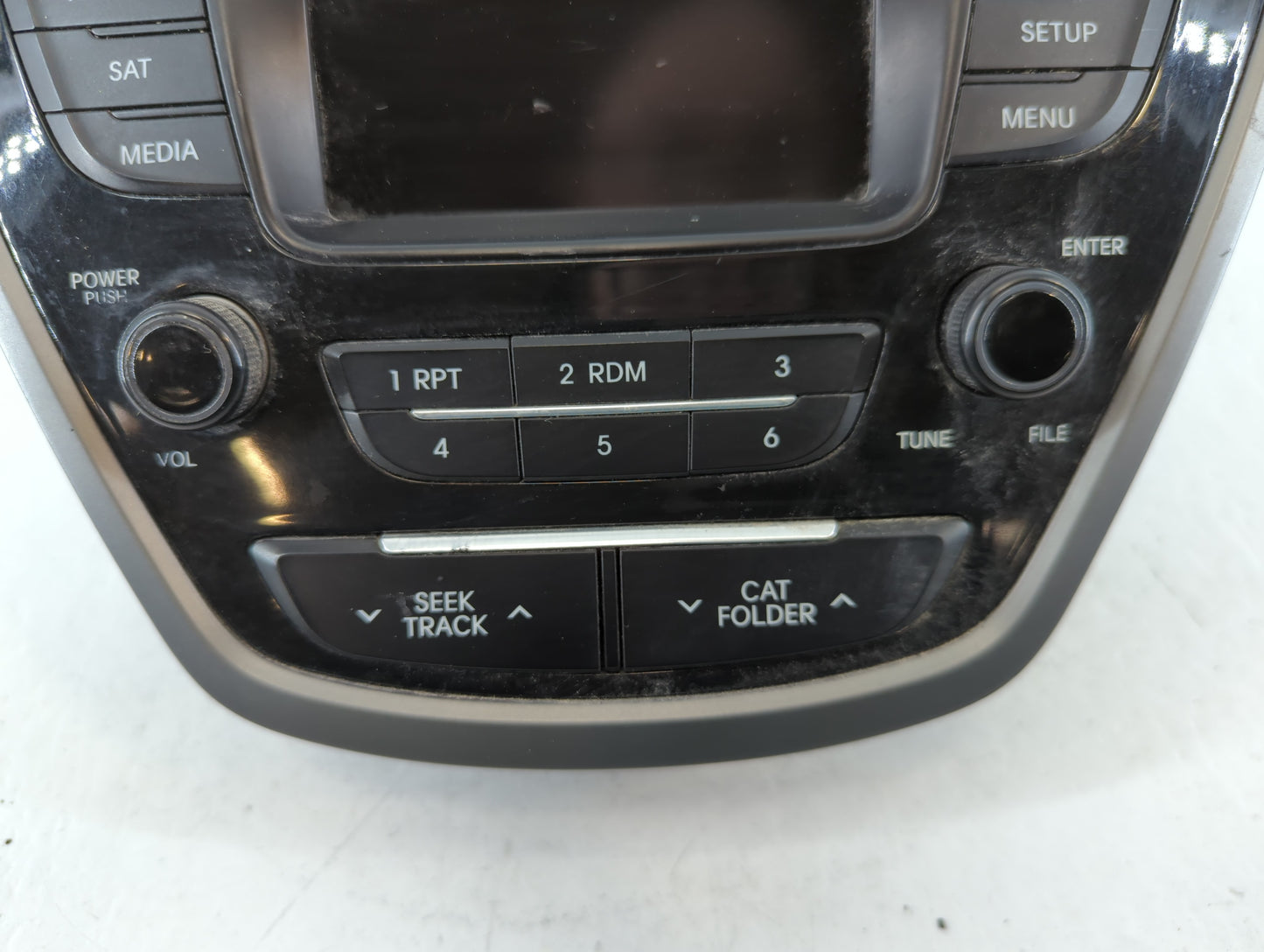 2014-2016 Hyundai Elantra Radio AM FM Cd Player Receiver Replacement P/N:96170-3X156GU Fits Fits 2014 2015 2016 OEM Used Aut