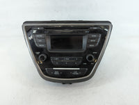 2014-2016 Hyundai Elantra Am Fm Cd Player Radio Receiver 738045 - Oemusedautoparts1.com