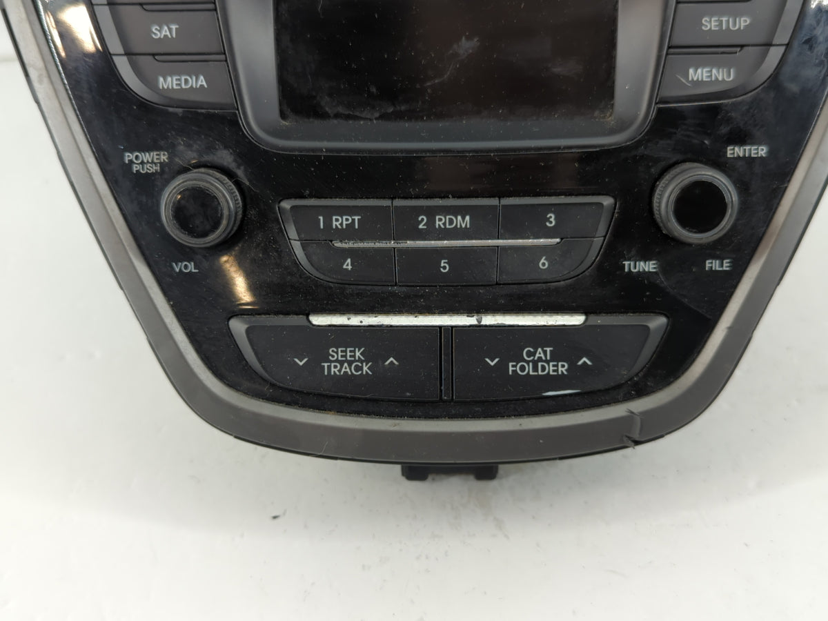 2014-2016 Hyundai Elantra Am Fm Cd Player Radio Receiver 742805 - Oemusedautoparts1.com