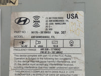 2014-2016 Hyundai Elantra Am Fm Cd Player Radio Receiver 742805 - Oemusedautoparts1.com