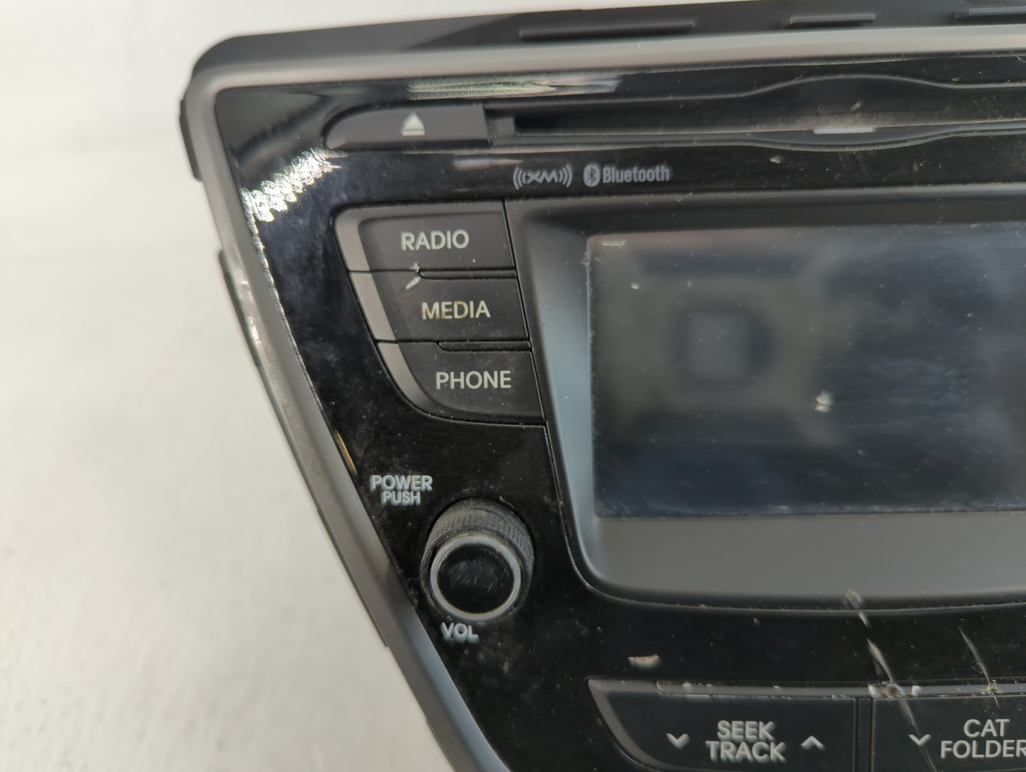 2014-2016 Hyundai Elantra Radio AM FM Cd Player Receiver Replacement P/N:96180-3X165GU Fits Fits 2014 2015 2016 OEM Used Aut