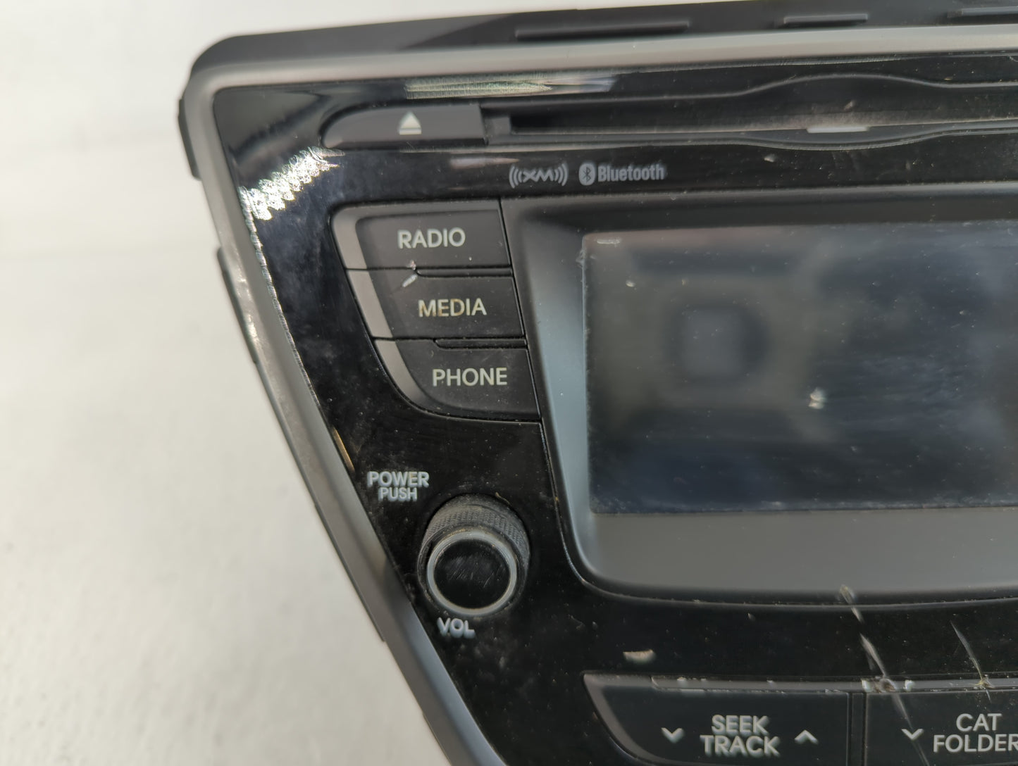 2014-2016 Hyundai Elantra Radio AM FM Cd Player Receiver Replacement P/N:96180-3X165GU Fits Fits 2014 2015 2016 OEM Used Aut
