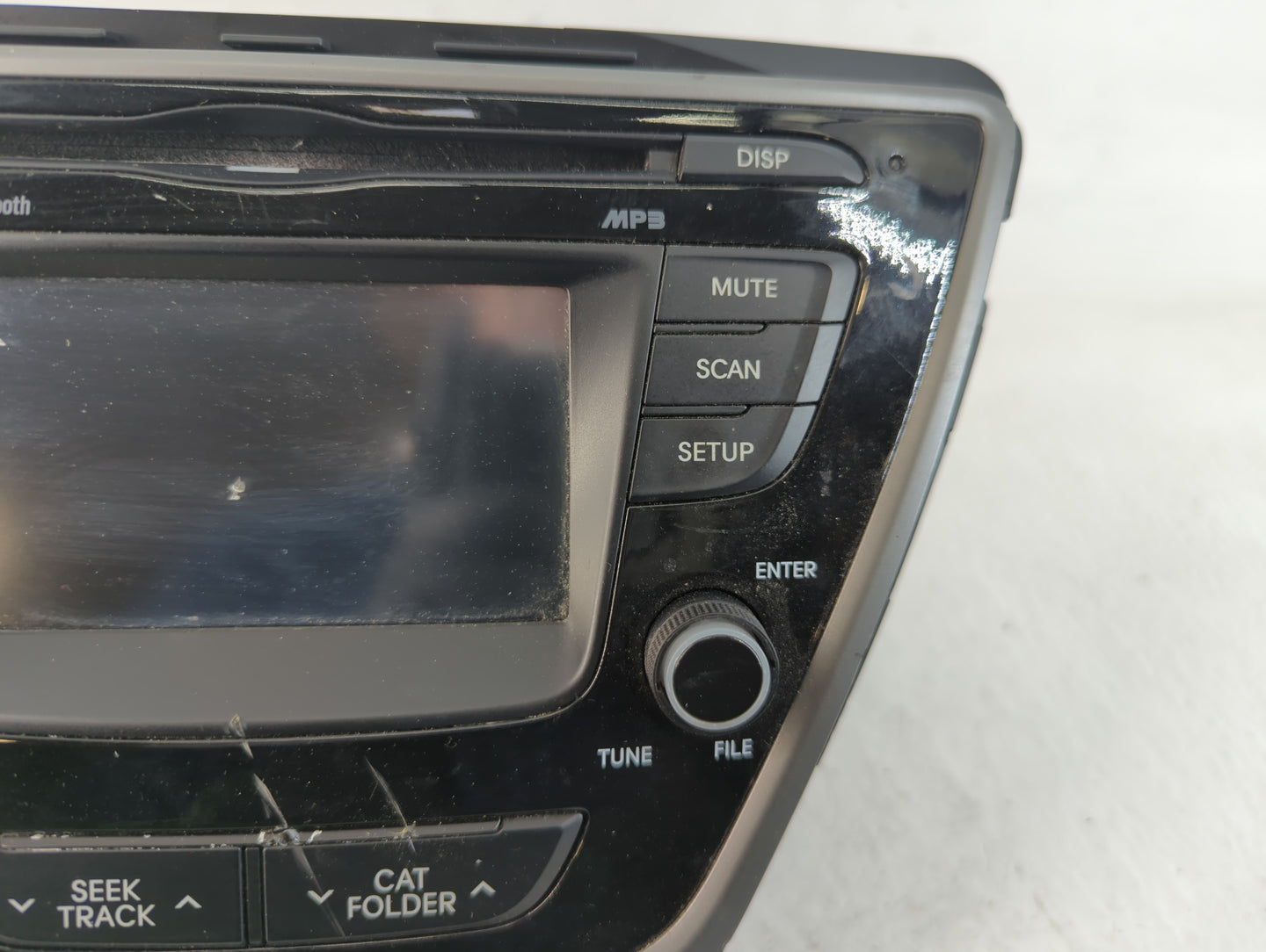 2014-2016 Hyundai Elantra Radio AM FM Cd Player Receiver Replacement P/N:96180-3X165GU Fits Fits 2014 2015 2016 OEM Used Aut