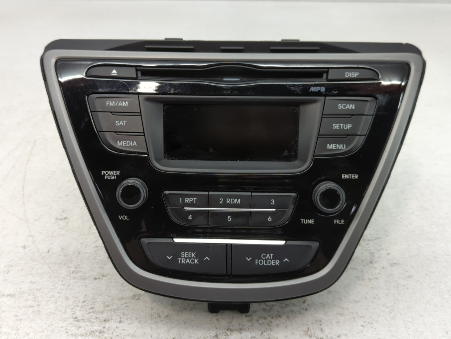 2014-2016 Hyundai Elantra Radio AM FM Cd Player Receiver Replacement P/N:96170-3X156GU Fits Fits 2014 2015 2016 OEM Used Aut