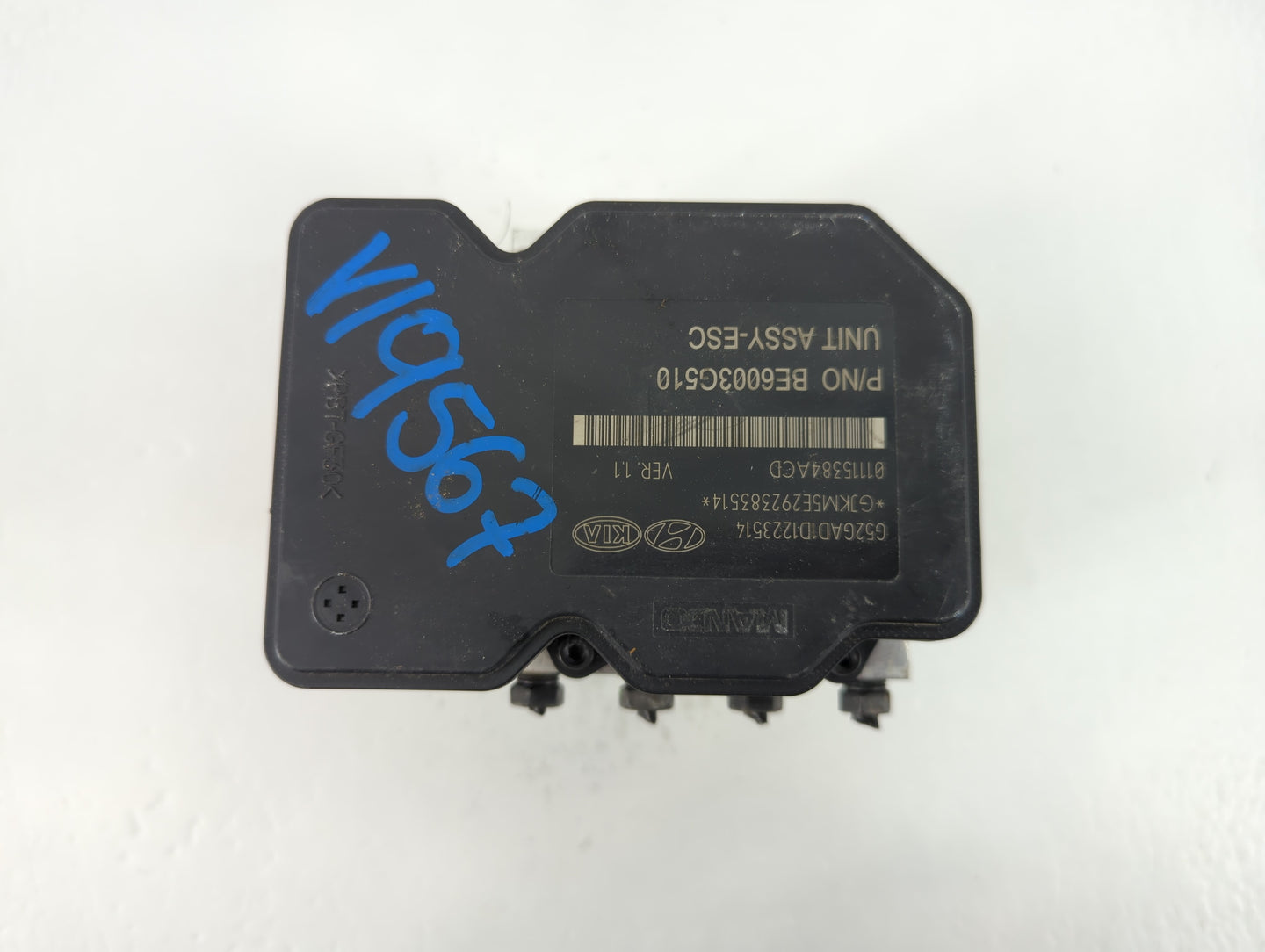 2014-2016 Hyundai Elantra ABS Pump Control Module Replacement P/N:58920-3X630 Fits Fits 2014 2015 2016 OEM Used Auto Parts -