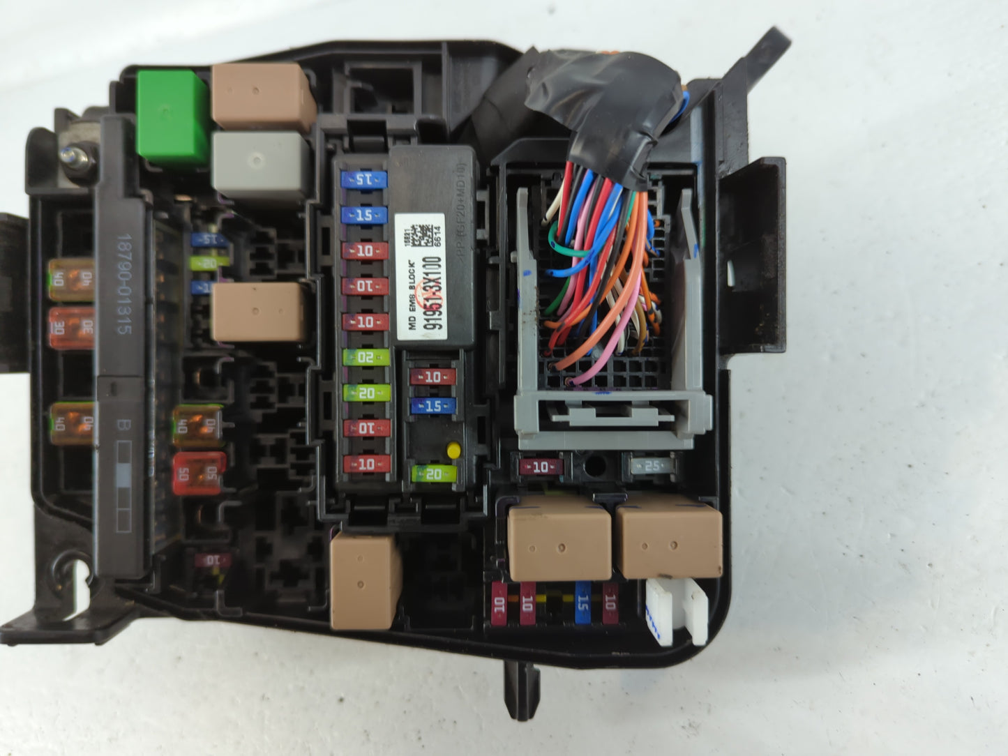2014-2016 Hyundai Elantra Fusebox Fuse Box Panel Relay Module P/N:91951-3X710 Fits Fits 2014 2015 2016 OEM Used Auto Parts -