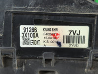 2014-2016 Hyundai Elantra Fusebox Fuse Box Panel Relay Module P/N:91266 3X100A Fits Fits 2014 2015 2016 OEM Used Auto Parts 