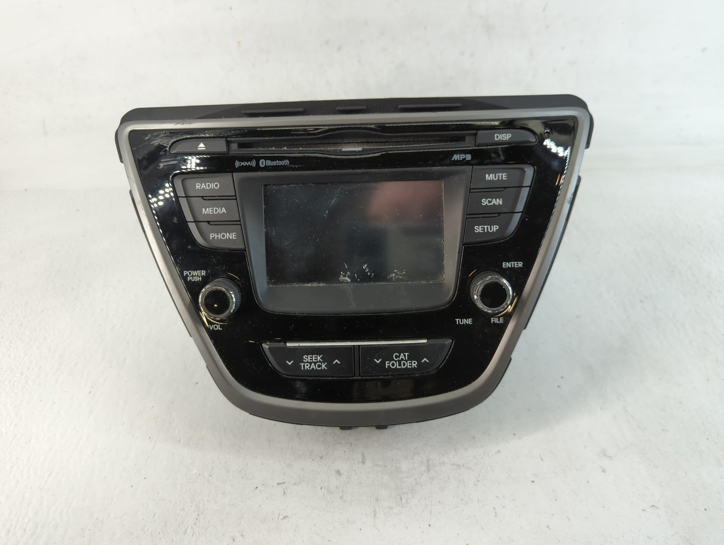 2014-2016 Hyundai Elantra Radio AM FM Cd Player Receiver Replacement P/N:96180-3X165GU Fits Fits 2014 2015 2016 OEM Used Aut