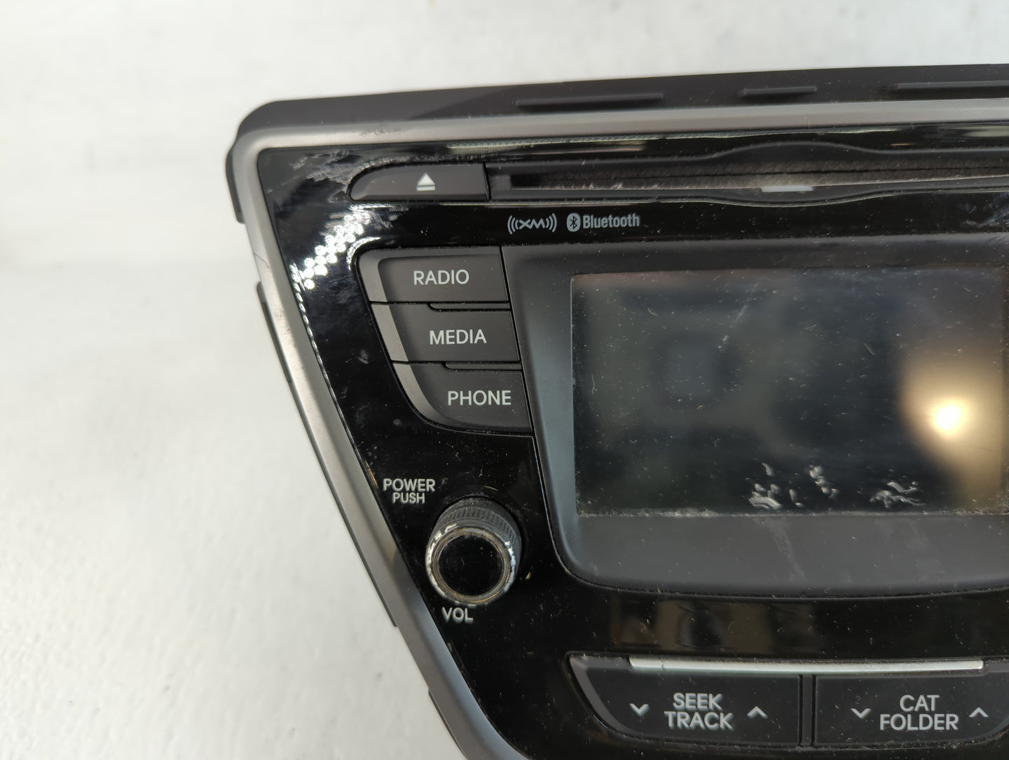 2014-2016 Hyundai Elantra Radio AM FM Cd Player Receiver Replacement P/N:96180-3X165GU Fits Fits 2014 2015 2016 OEM Used Aut
