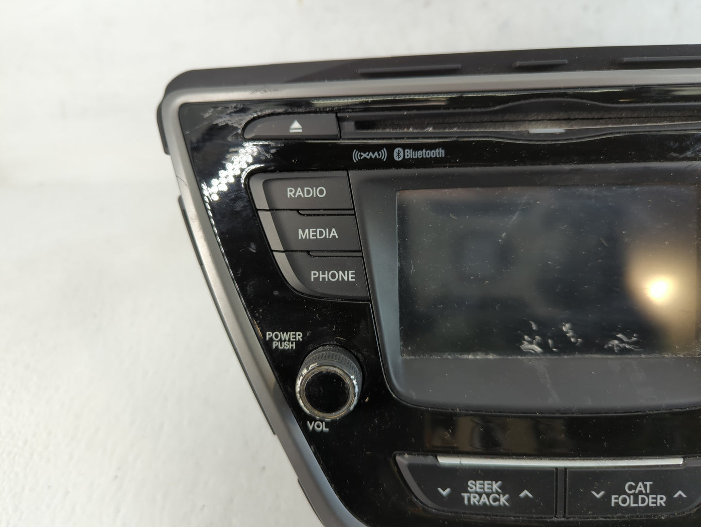 2014-2016 Hyundai Elantra Radio AM FM Cd Player Receiver Replacement P/N:96180-3X165GU Fits Fits 2014 2015 2016 OEM Used Aut
