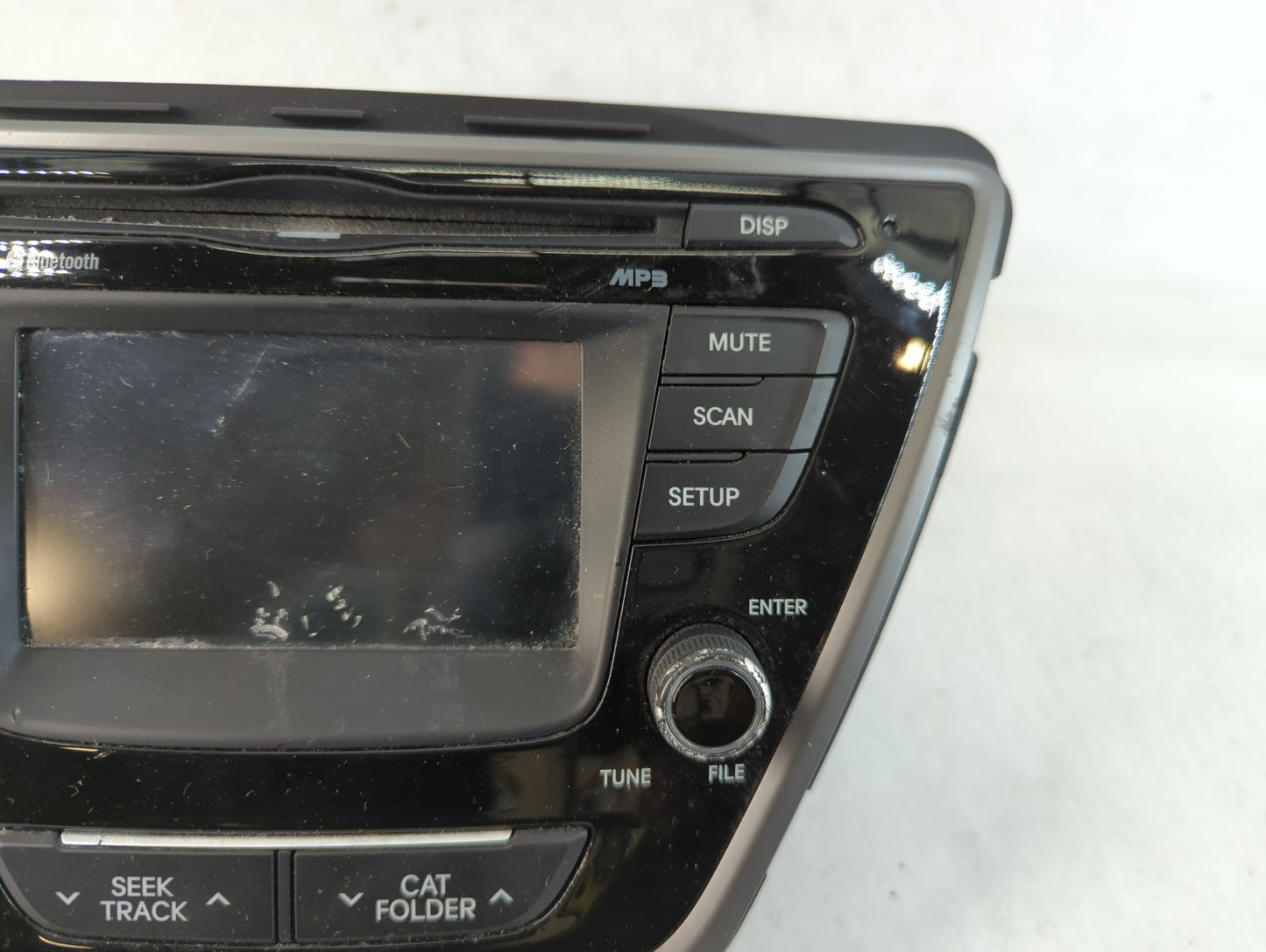 2014-2016 Hyundai Elantra Radio AM FM Cd Player Receiver Replacement P/N:96180-3X165GU Fits Fits 2014 2015 2016 OEM Used Aut