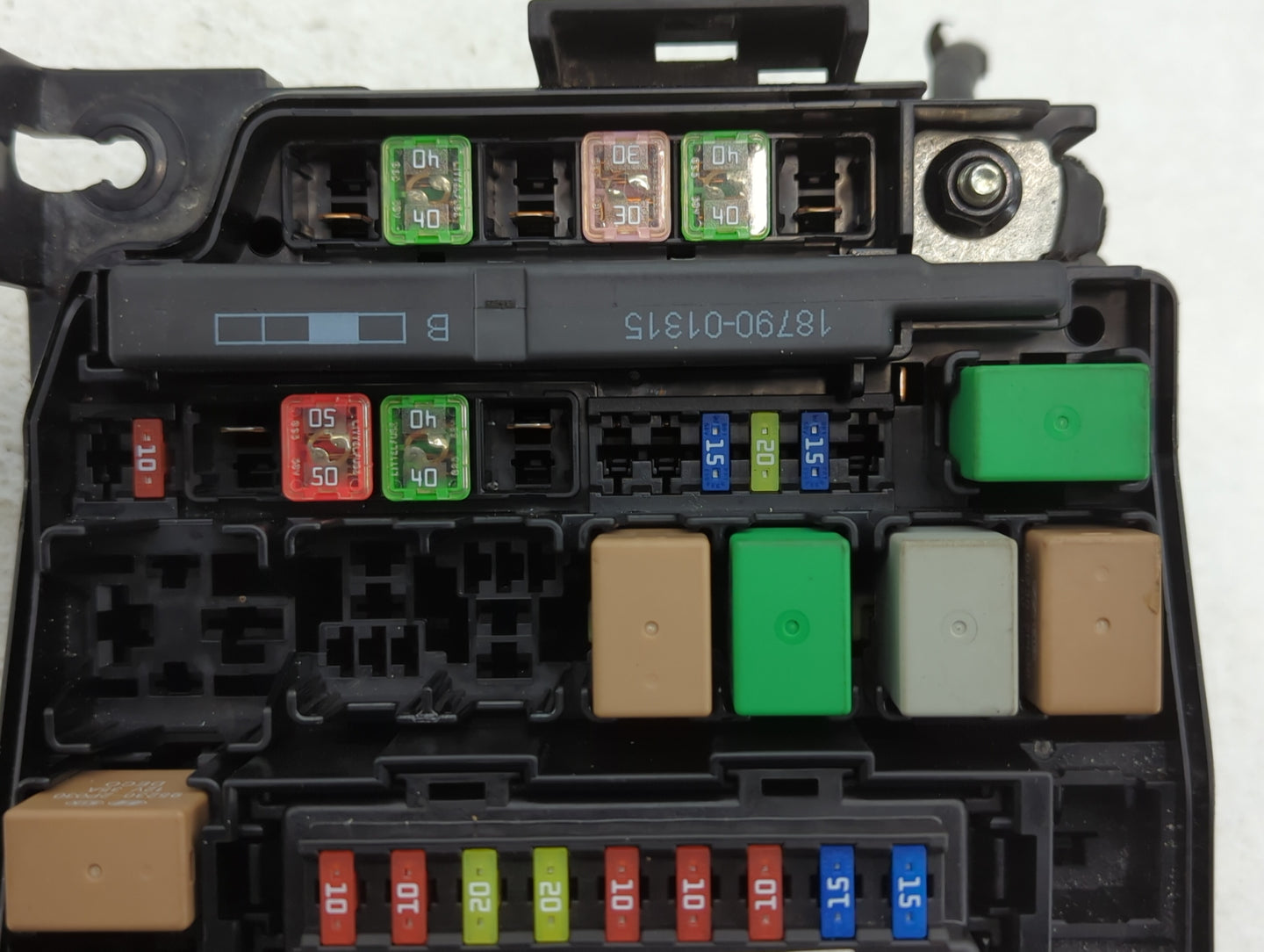 2014-2016 Hyundai Elantra Fusebox Fuse Box Panel Relay Module P/N:912653X060A Fits Fits 2014 2015 2016 OEM Used Auto Parts -
