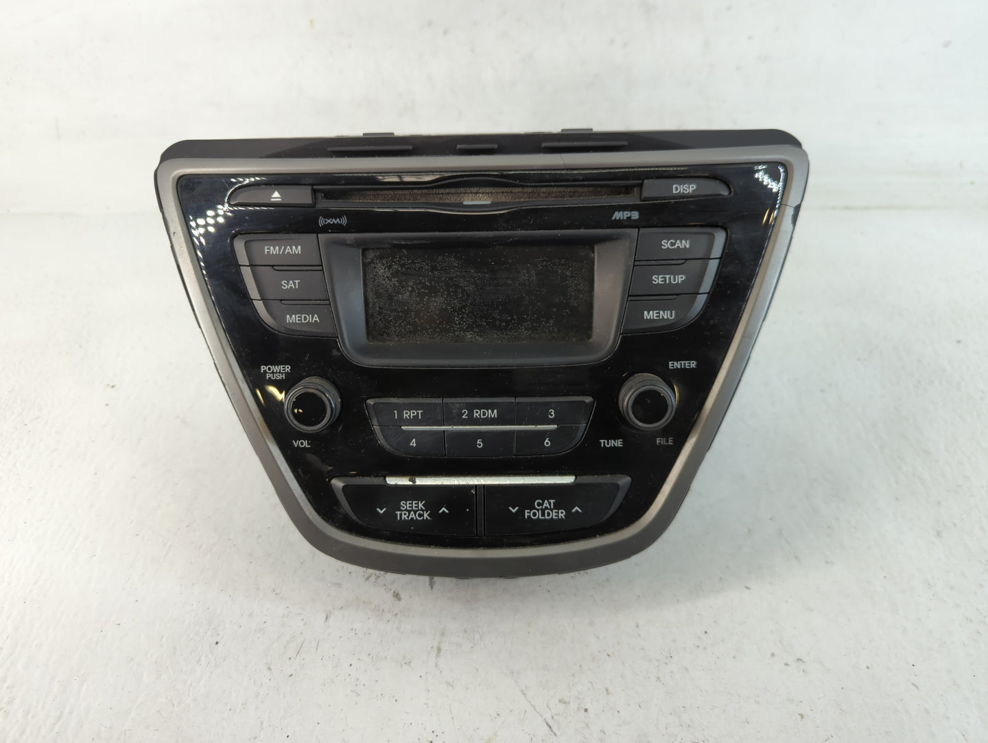 2014-2016 Hyundai Elantra Am Fm Cd Player Radio Receiver - Oemusedautoparts1.com