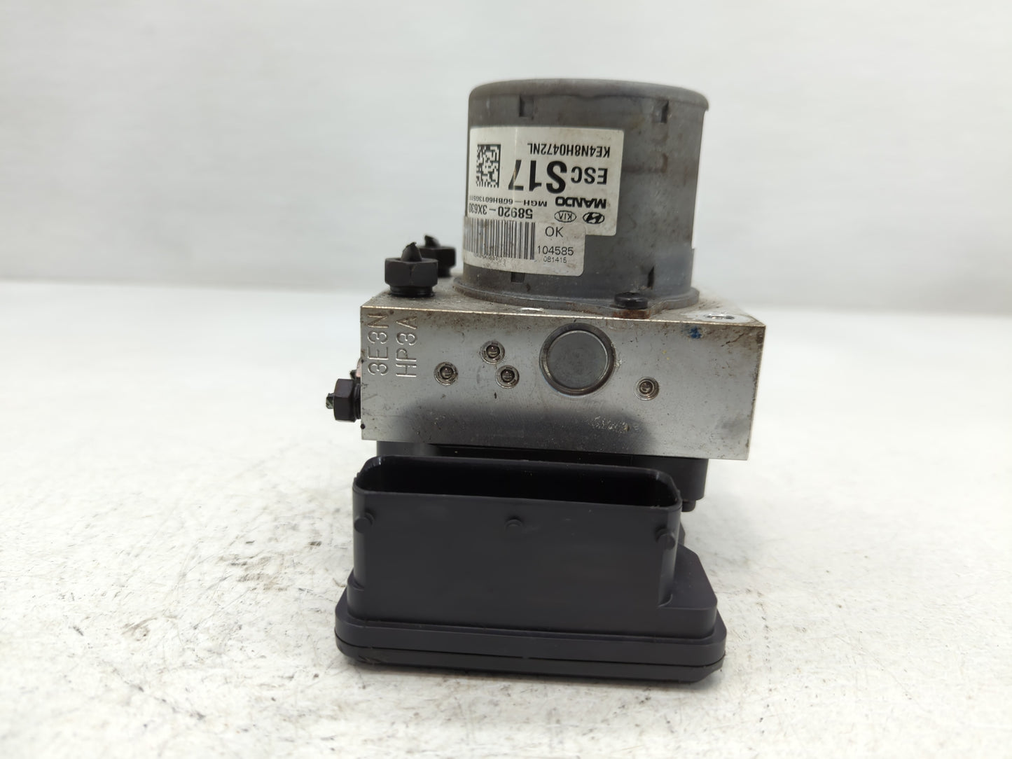 2014-2016 Hyundai Elantra ABS Pump Control Module Replacement P/N:58920-3X630 Fits Fits 2014 2015 2016 OEM Used Auto Parts -