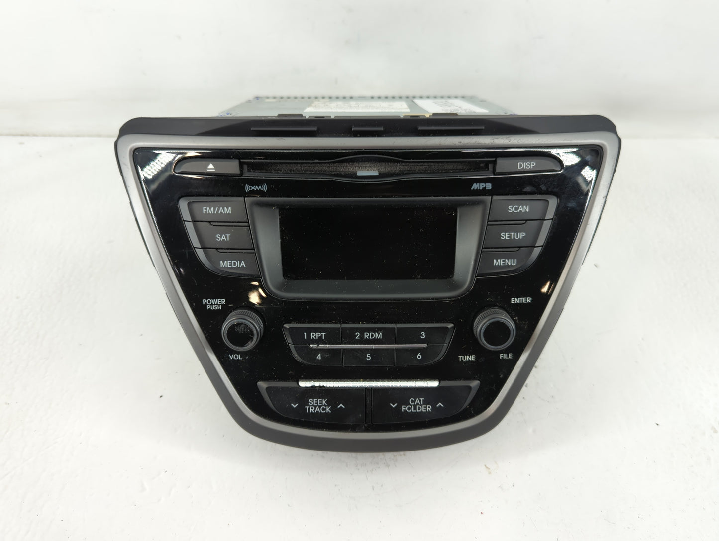 2014-2016 Hyundai Elantra Radio AM FM Cd Player Receiver Replacement P/N:96170-3X156GU Fits Fits 2014 2015 2016 OEM Used Aut