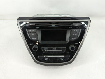 2014-2016 Hyundai Elantra Radio AM FM Cd Player Receiver Replacement P/N:96170-3X156GU Fits Fits 2014 2015 2016 OEM Used Aut