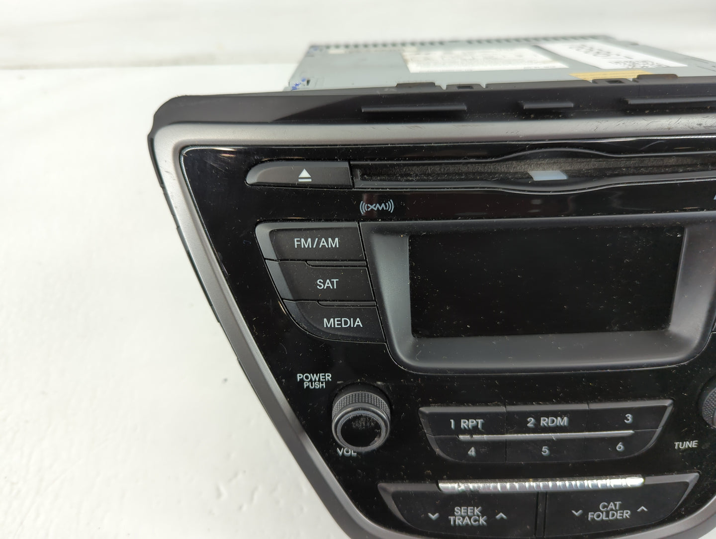 2014-2016 Hyundai Elantra Radio AM FM Cd Player Receiver Replacement P/N:96170-3X156GU Fits Fits 2014 2015 2016 OEM Used Aut