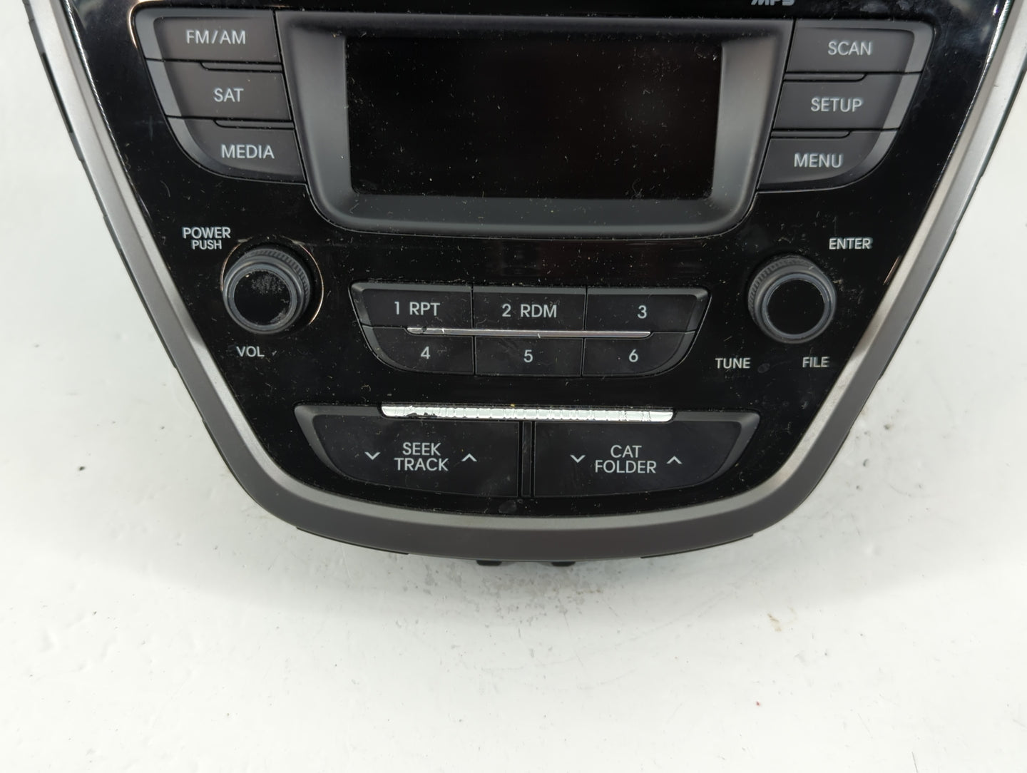 2014-2016 Hyundai Elantra Radio AM FM Cd Player Receiver Replacement P/N:96170-3X156GU Fits Fits 2014 2015 2016 OEM Used Aut